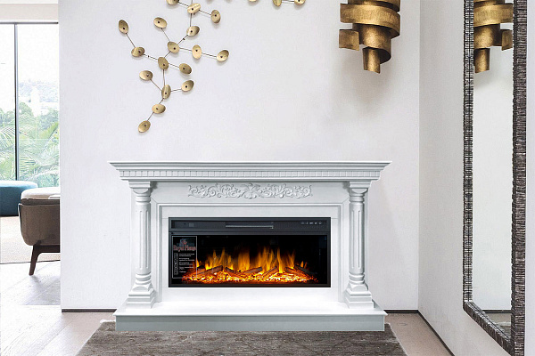 Royal Flame Sicilia белый дуб_1