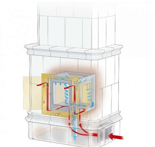 Contura safir classic 205, хромированная дверца_6