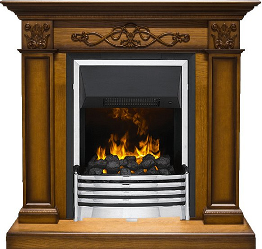 Dimplex Verona очаг Flagstaff белый дуб_1