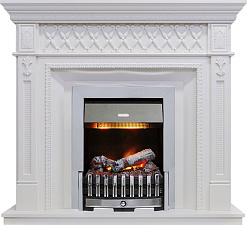 Dimplex Alexandria очаг Danville Chrome FB2 белый дуб