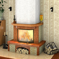 Каминная облицовка Мета Азбука Камня Гамма